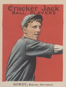 Vintage Card Press photo/Hank Gowdy batted .270 and was the first Major League to enlist in World War I.